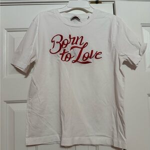 Sandro Adele Born to Love White Tee